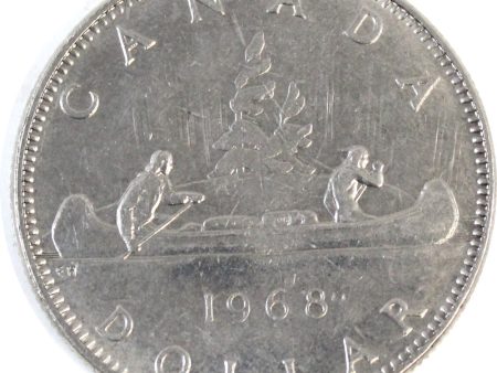 1968 Canada Nickel Dollar Circulated on Sale