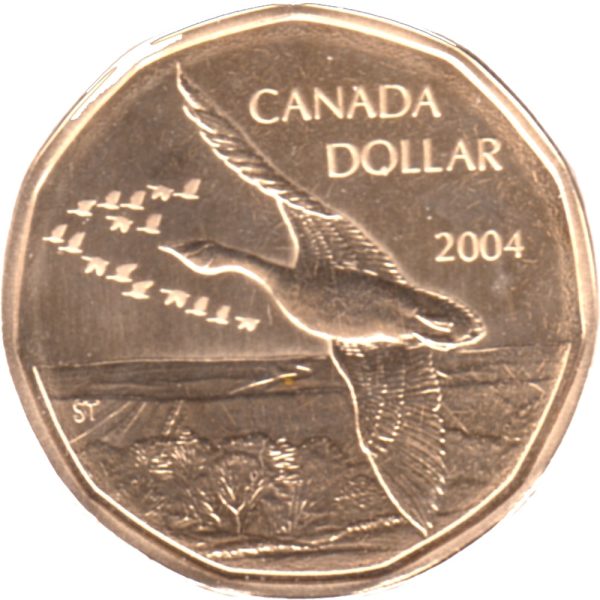 2004 Canada Goose Dollar Specimen For Discount