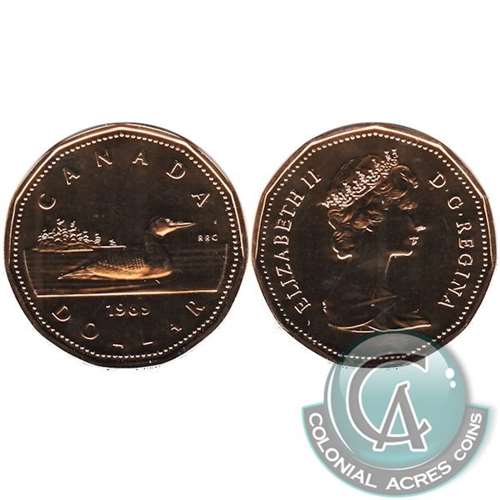 1989 Canada Loon Dollar Proof Like Sale