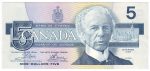 BC-56a 1986 Canada $5 Crow-Bouey, ENB, AU-UNC Online Hot Sale