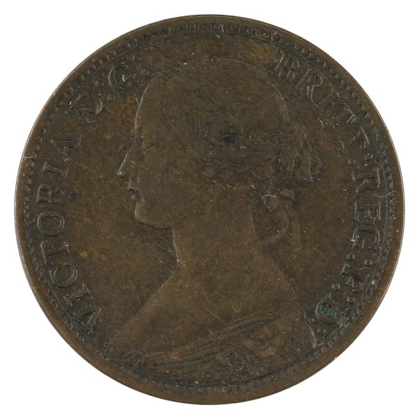 1861 New Brunswick 1 2 Cent Very Fine (VF-20) $ For Cheap