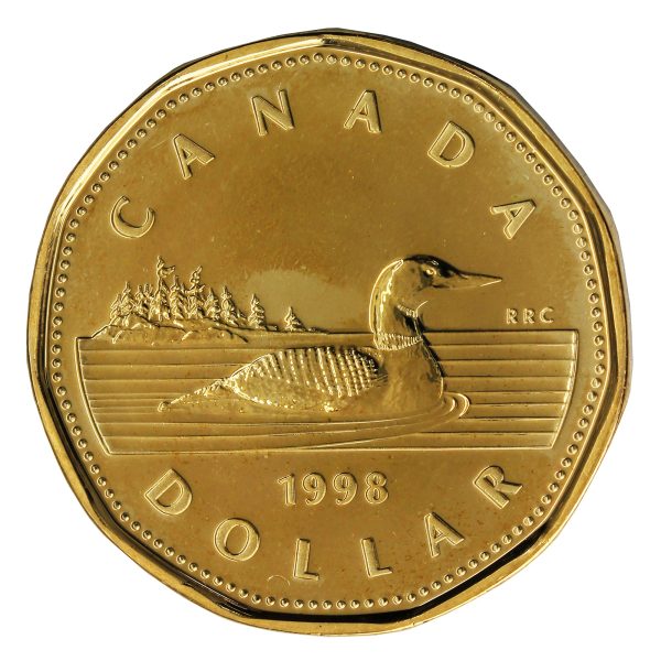 1998W Canada Loon Dollar Proof Like (Mint Set Issue Only) Hot on Sale