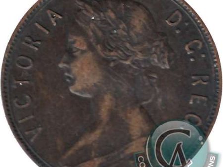 1876H Newfoundland 1-cent Fine (F-12) Supply