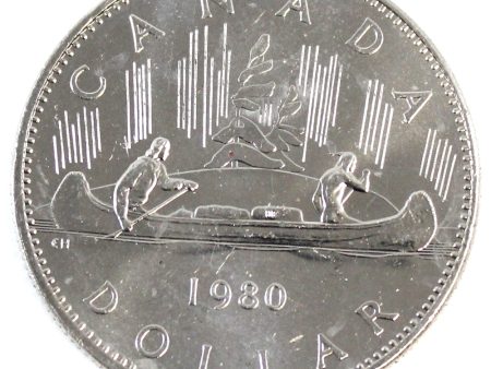 1980 Canada Nickel Dollar Brilliant Uncirculated (MS-63) on Sale