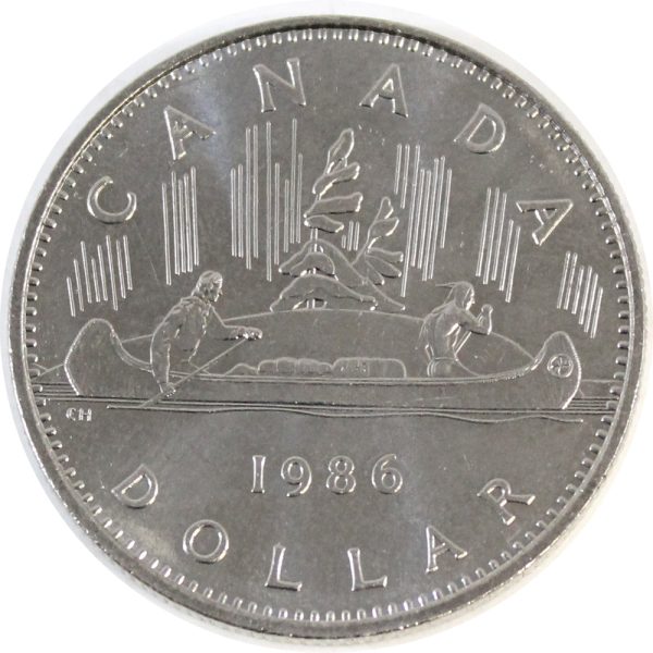 1986 Canada Nickel Dollar UNC+ (MS-62) Sale