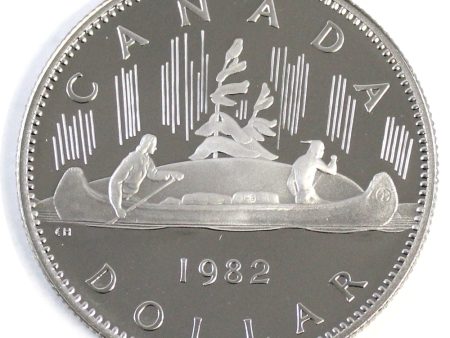 1982 Voyageur Canada Nickel Dollar Proof Fashion