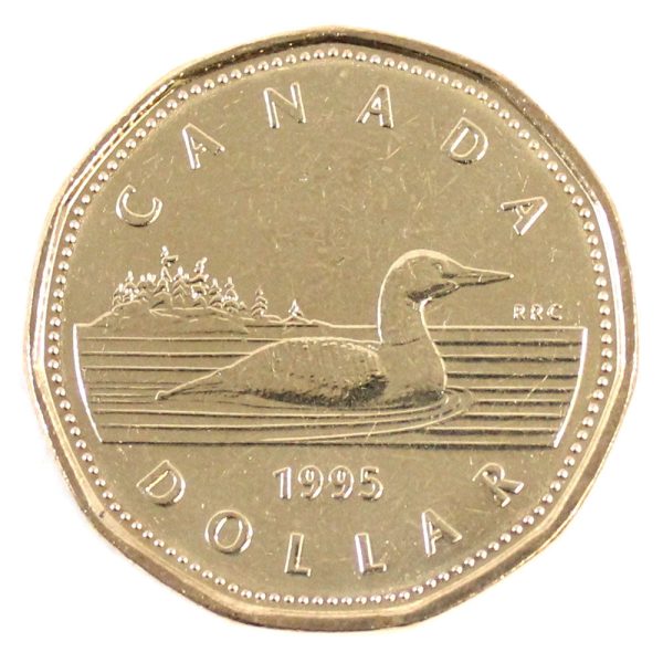 1995 Canada Loon Dollar Brilliant Uncirculated (MS-63) Online