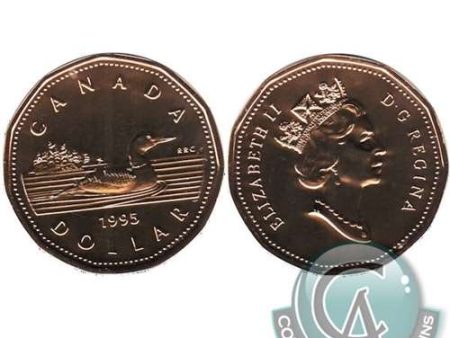 1995 Canada Loon Dollar Proof Like Fashion