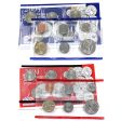 2004 USA Uncirculated Coin Set, P&D Mints (May have minor toning; envelopes light wear) Supply