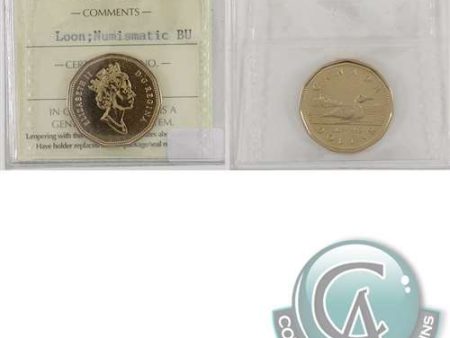 1992 Canada Loon Dollar ICCS Certified MS-66 Numismatic BU Hot on Sale