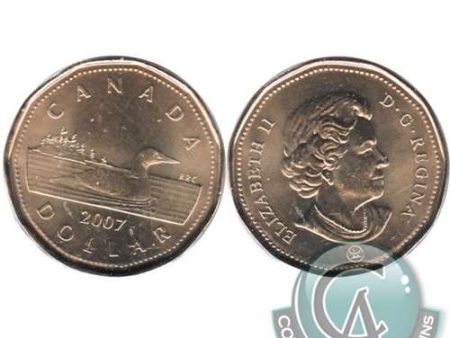 2007 Canada Loon Dollar Brilliant Uncirculated (MS-63) Supply