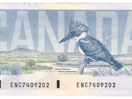 BC-56a 1986 Canada $5 Crow-Bouey, ENC, AU For Discount