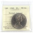 1968 Normal Island Canada Dollar ICCS Certified MS-64 on Sale