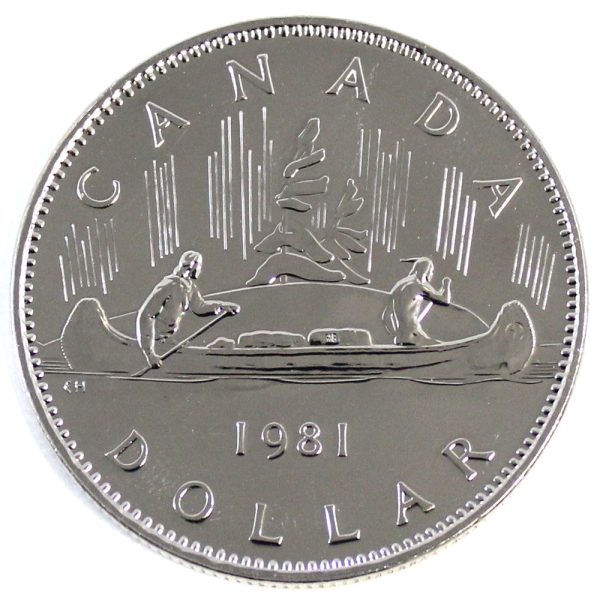 1981 Canada Nickel Dollar Proof Like For Sale