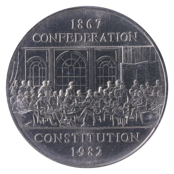 1982 Constitution Canada Nickel Dollar ICCS Certified MS-64 Online Hot Sale