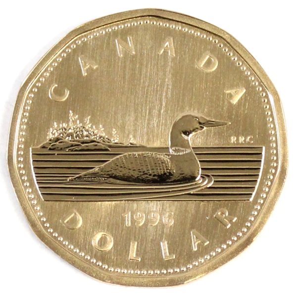 1996 Canada Loon Dollar Specimen For Discount