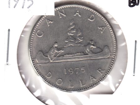 1975 Canada Nickel Dollar Choice BU (MS-64) Discount