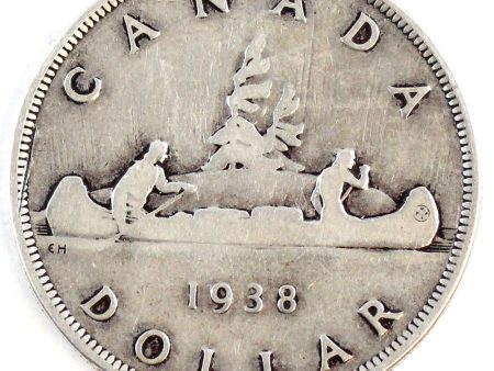 1938 Canada Dollar G-VG (G-6) Online now