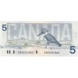 BC-56a 1986 Canada $5 Crow-Bouey, END, AU For Discount