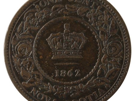 1862 Nova Scotia 1-cent VG-F (VG-10) $ Online