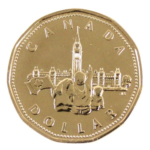 1992 Canada Parliament Dollar Proof Like Cheap