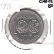 1974 Canada Nickel Dollar Choice BU (MS-64) For Discount