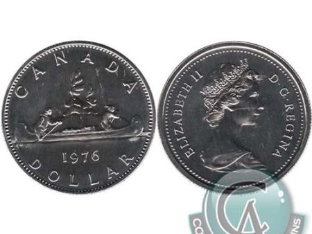 1976 Detached Jewel Canada Nickel Dollar Proof Like Sale