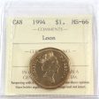 1994 Canada Loon Dollar ICCS Certified MS-66 Discount