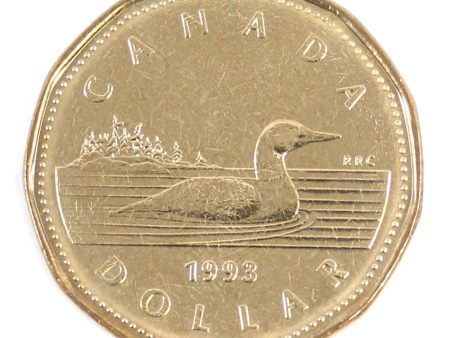 1993 Canada Loon Dollar Brilliant Uncirculated (MS-63) Supply