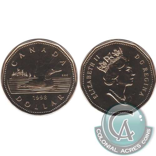 1998 Canada Loon Dollar Proof Like (Mint Set Issue Only) For Discount