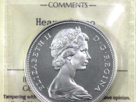 1967 Canada Dollar ICCS Certified SP-67 Heavy Cameo Sale