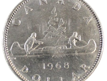 1968 Canada Nickel Dollar Uncirculated (MS-60) Hot on Sale