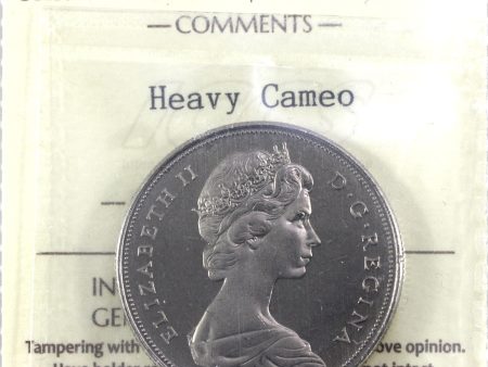 1968 Canada Dollar ICCS Certified PL-65 Heavy Cameo Hot on Sale