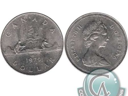 1979 Canada Nickel Dollar Circulated Sale