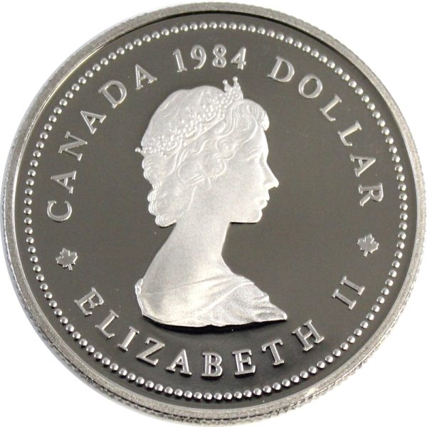 1984 Cartier Canada Nickel Dollar Proof_ Online Sale