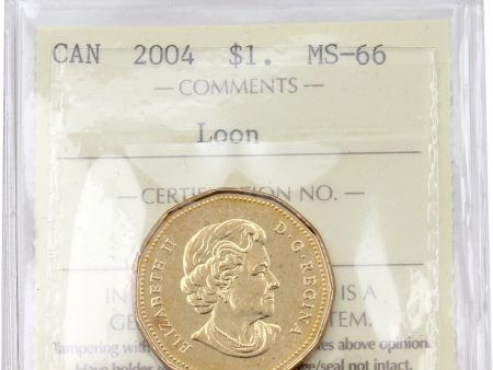 2004 Canada Loon Dollar ICCS Certified MS-66 Online Sale