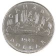 1983 Canada Nickel Dollar Uncirculated (MS-60) For Discount