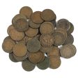 Lot of 50x 1917 Canada Large Cents, 50Pcs (Average Condition) Sold as is Discount