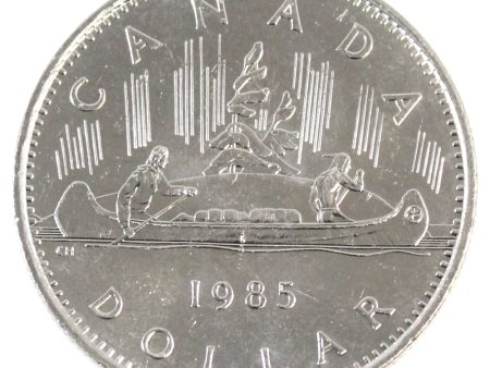 1985 Canada Nickel Dollar Uncirculated (MS-60) Fashion