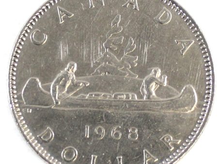 1968 DHL #1 Canada Nickel Dollar UNC+ (MS-62) on Sale