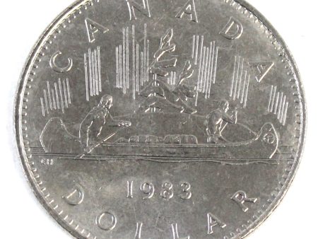 1983 Canada Nickel Dollar UNC+ (MS-62) For Sale