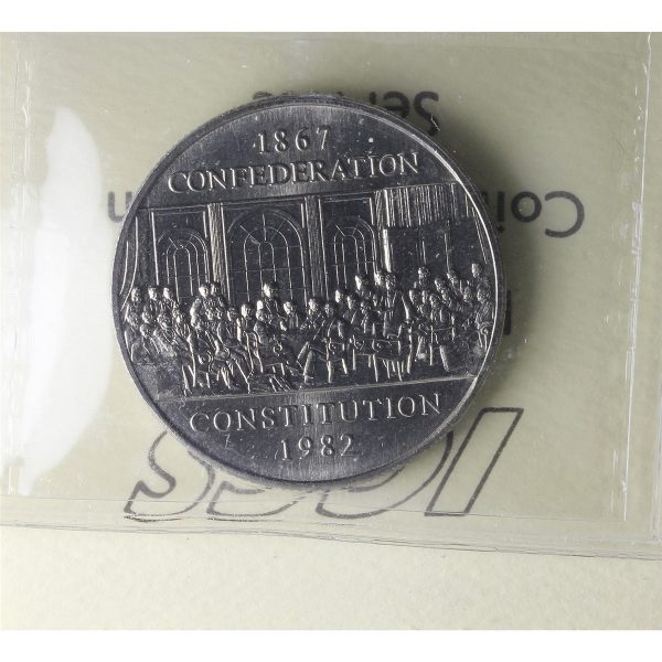 1982 Constitution Canada Nickel Dollar ICCS Certified MS-64 Online Hot Sale