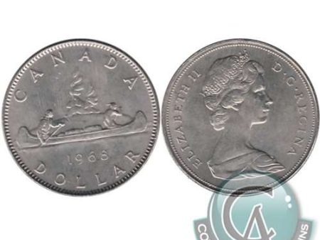 1968 No Island Canada Nickel Dollar UNC+ (MS-62) Online