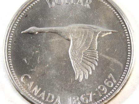 1967 Canada Dollar UNC+ (MS-62) Cheap