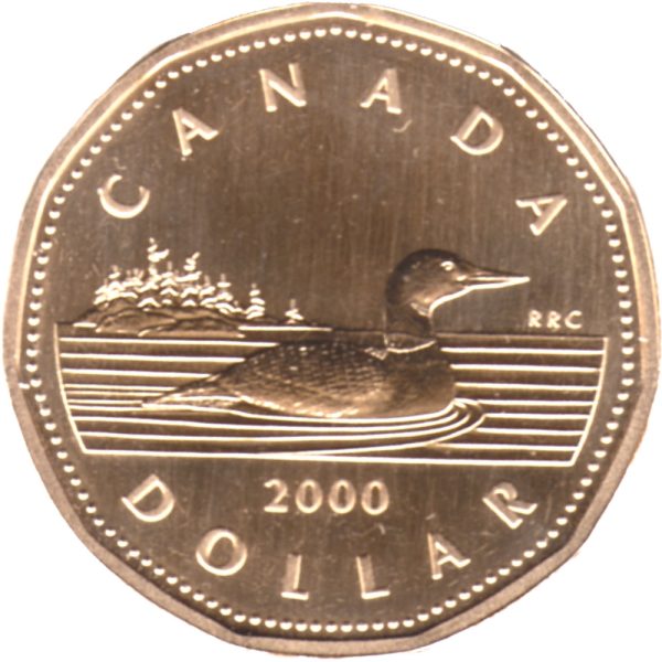 2000 Canada Loon Dollar Specimen Fashion