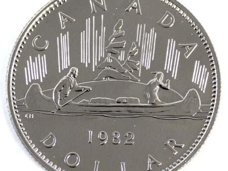 1982 Voyageur Canada Nickel Dollar Proof Like Cheap