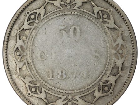 1874 Newfoundland 50-cents G-VG (G-6) Online