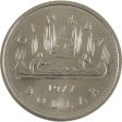 1977 Var. 3 Det. Jewel SWL Canada Nickel Dollar AU-UNC (AU-55) Cheap