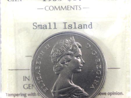 1968 Small Island Canada Dollar ICCS Certified MS-65 Online Hot Sale