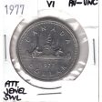 1977 Var. 1 Attached Jewel SWL Canada Nickel Dollar AU-UNC (AU-50) Online now